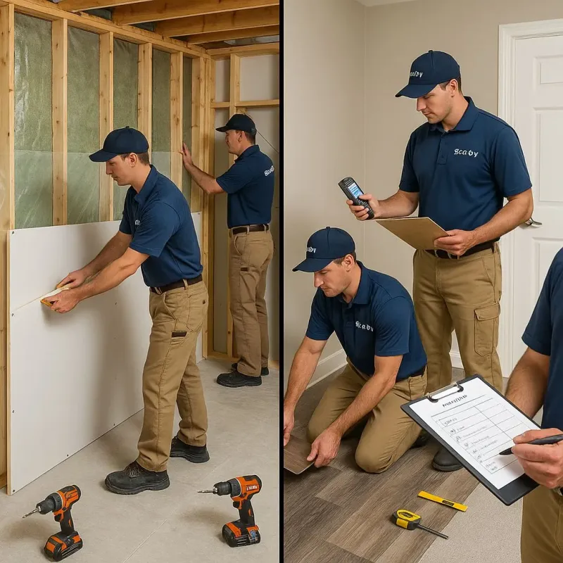 Repairs and Reconstruction process in Sunnyside, CA