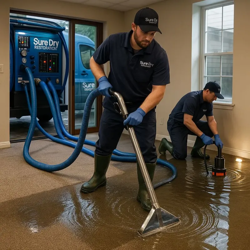 Water Extraction and Removal process in Sunnyside, CA